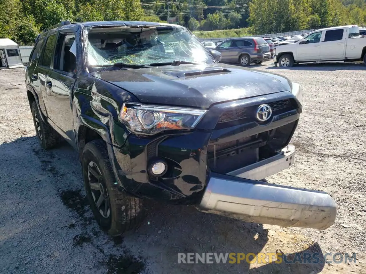 9 Фотография поврежденного автомобиля JTEBU5JR7K5679337 TOYOTA 4RUNNER 2019