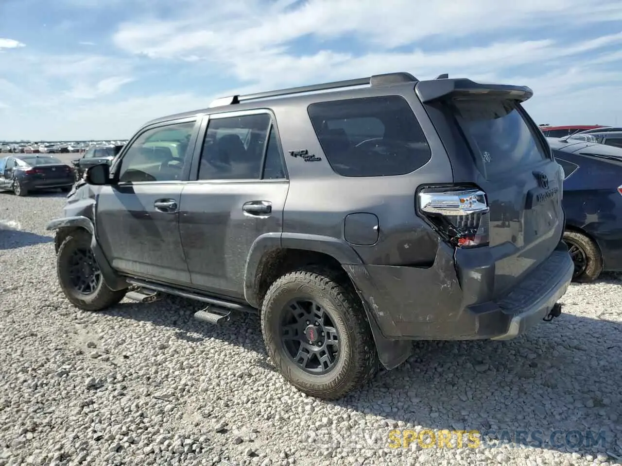 2 Фотография поврежденного автомобиля JTEBU5JR7K5697448 TOYOTA 4RUNNER 2019