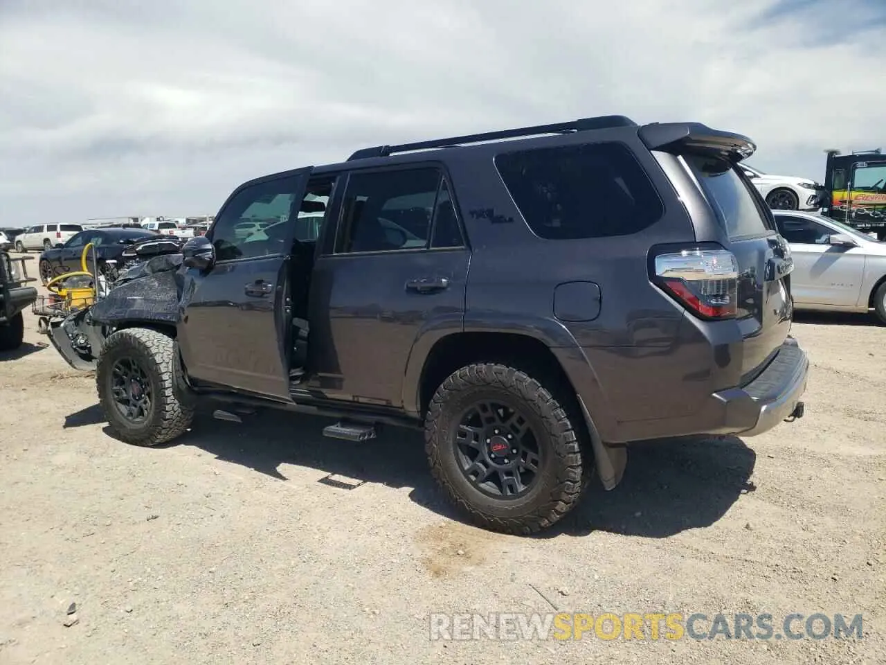 2 Photograph of a damaged car JTEBU5JR7K5698423 TOYOTA 4RUNNER 2019