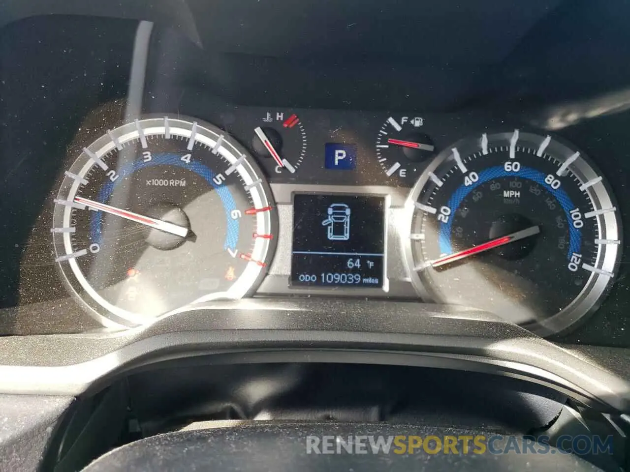 9 Photograph of a damaged car JTEBU5JR7K5711008 TOYOTA 4RUNNER 2019