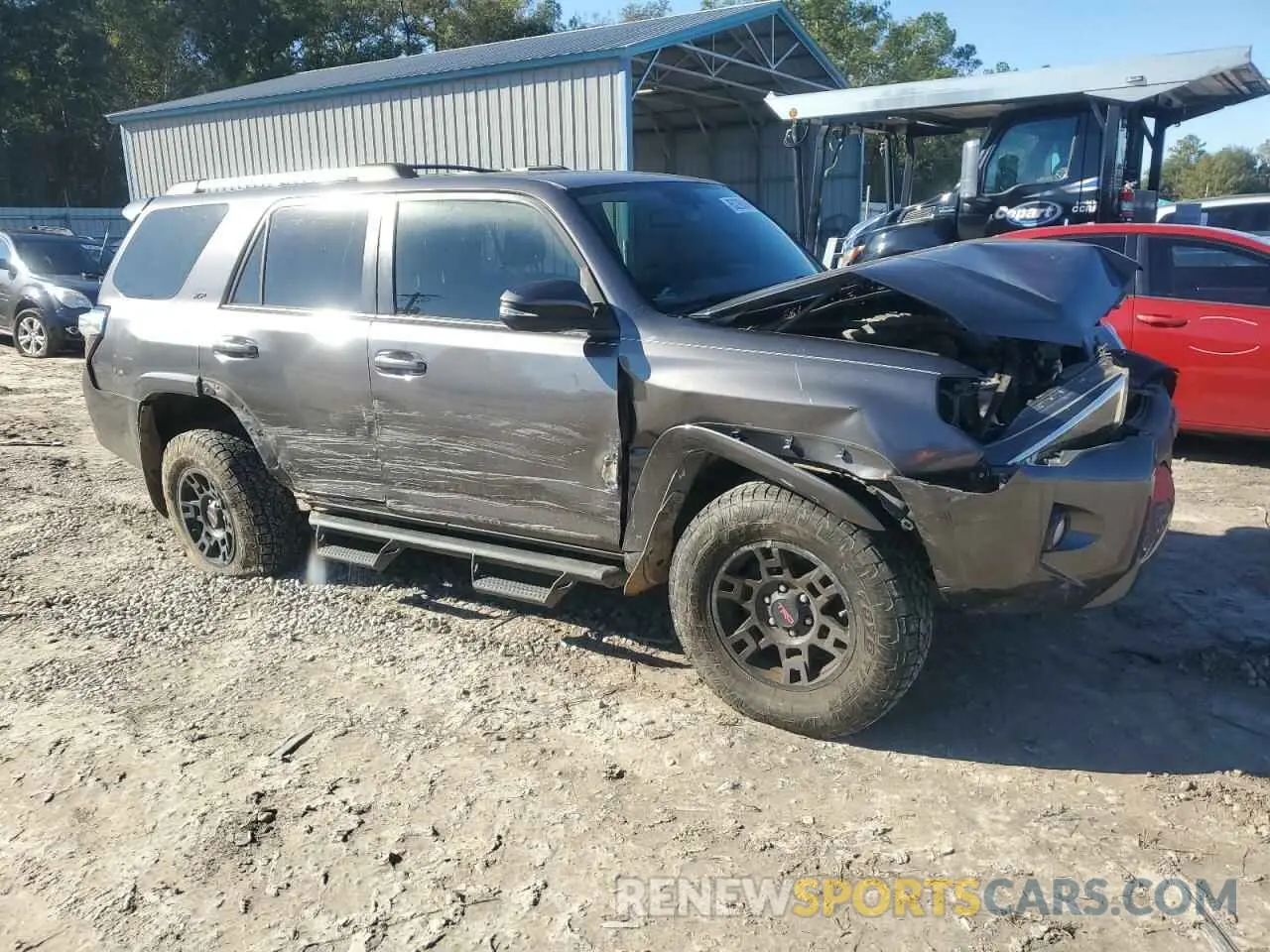 4 Photograph of a damaged car JTEBU5JR8K5623827 TOYOTA 4RUNNER 2019