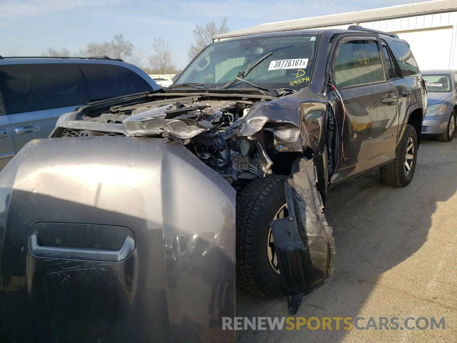 2 Photograph of a damaged car JTEBU5JR8K5645746 TOYOTA 4RUNNER 2019