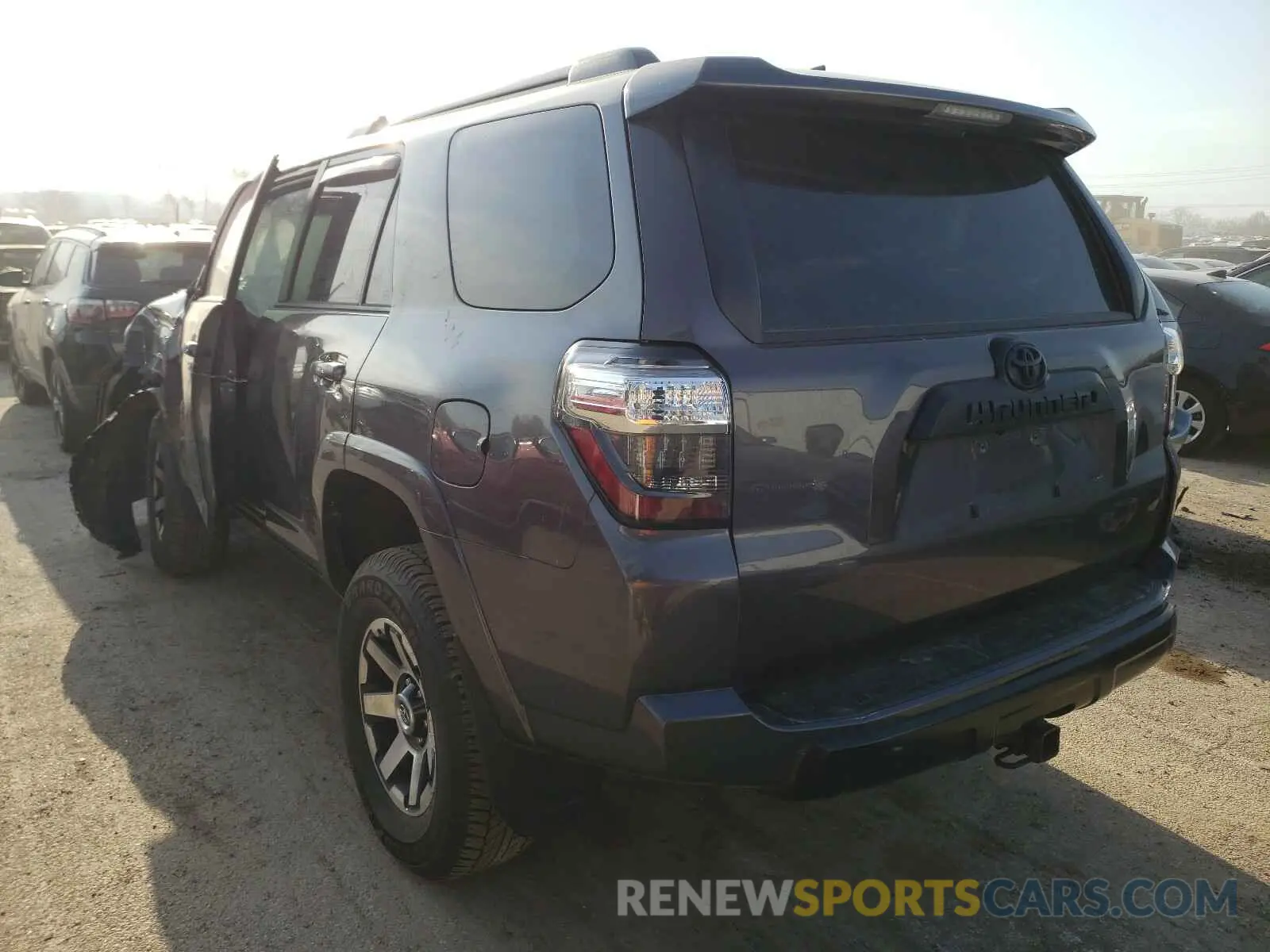 3 Photograph of a damaged car JTEBU5JR8K5645746 TOYOTA 4RUNNER 2019