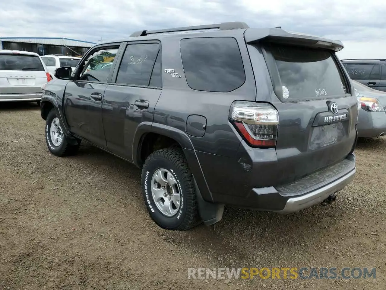 3 Photograph of a damaged car JTEBU5JR8K5650073 TOYOTA 4RUNNER 2019