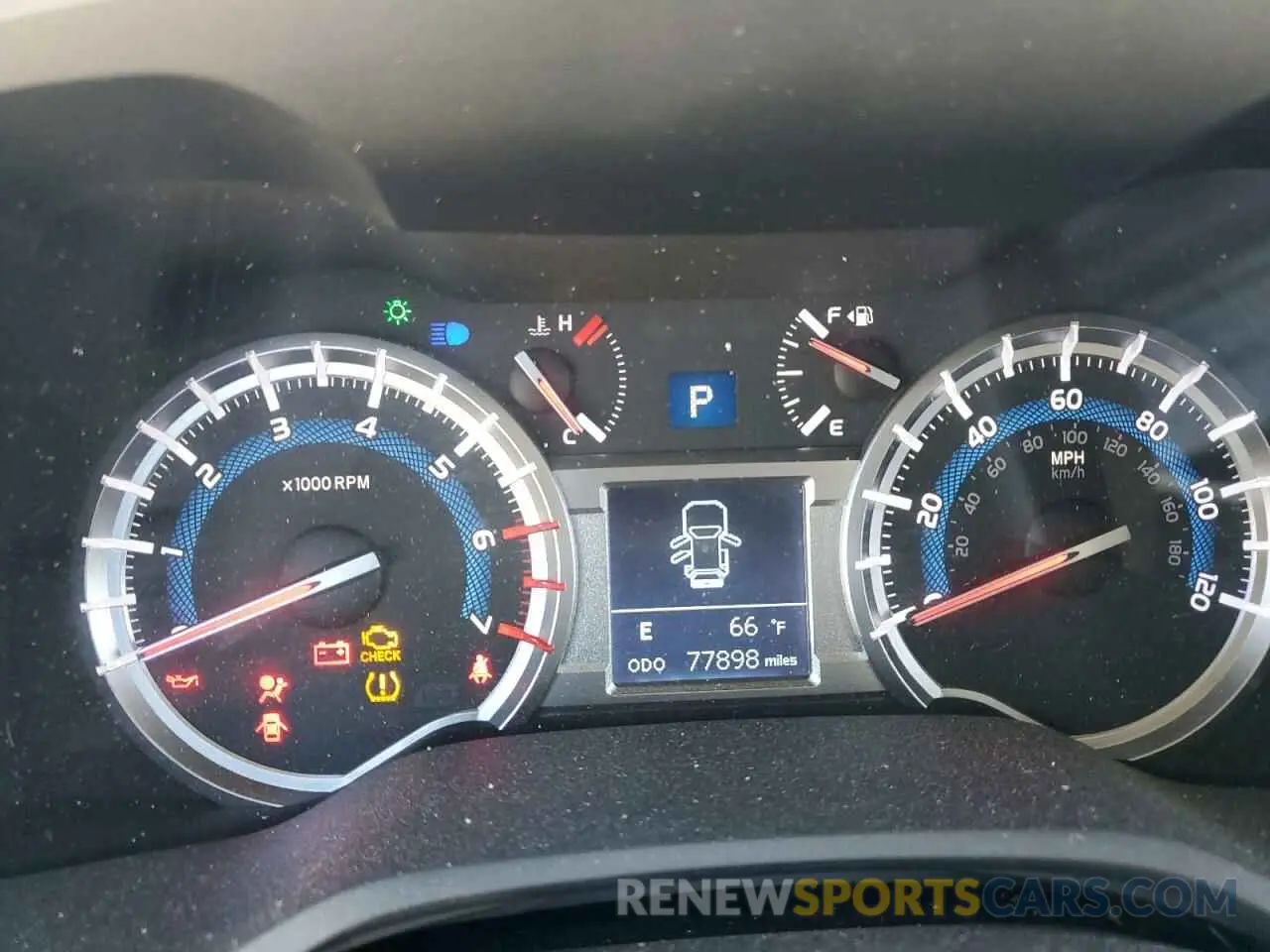 9 Photograph of a damaged car JTEBU5JR8K5653278 TOYOTA 4RUNNER 2019