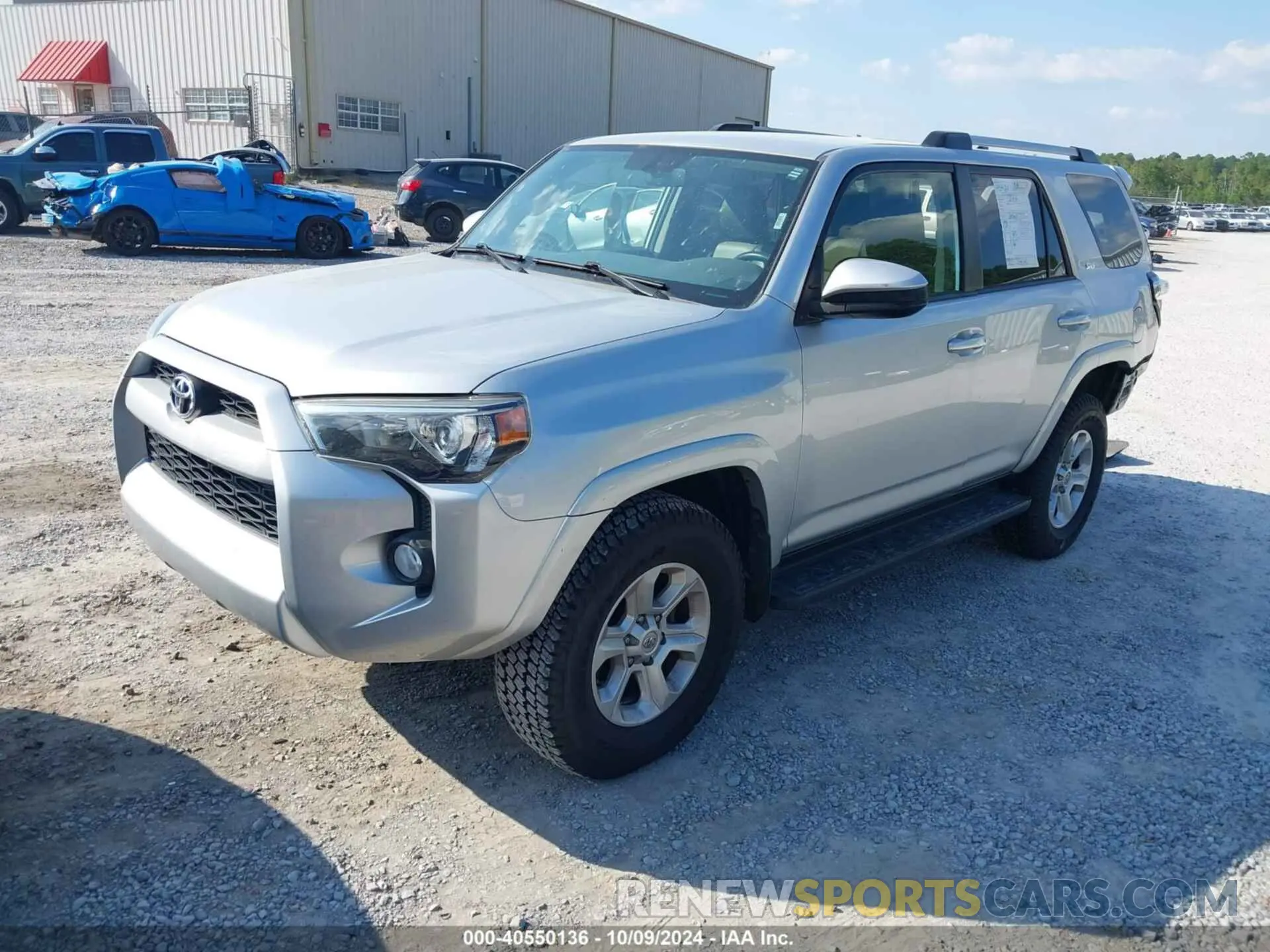 2 Photograph of a damaged car JTEBU5JR8K5669996 TOYOTA 4RUNNER 2019