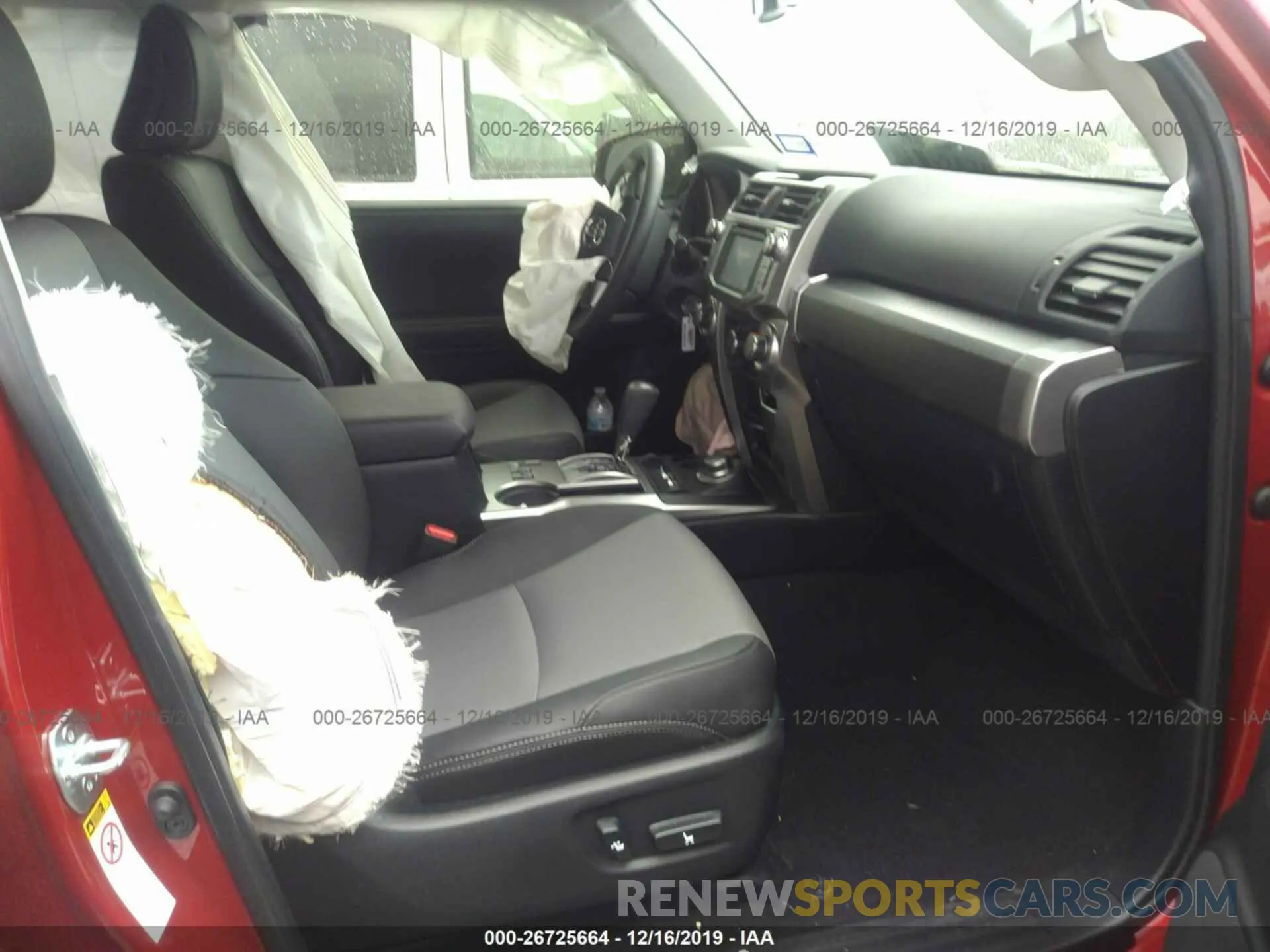 5 Photograph of a damaged car JTEBU5JR8K5688869 TOYOTA 4RUNNER 2019