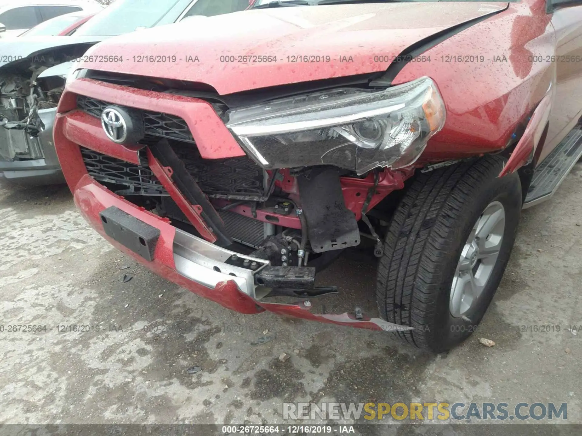 6 Photograph of a damaged car JTEBU5JR8K5688869 TOYOTA 4RUNNER 2019