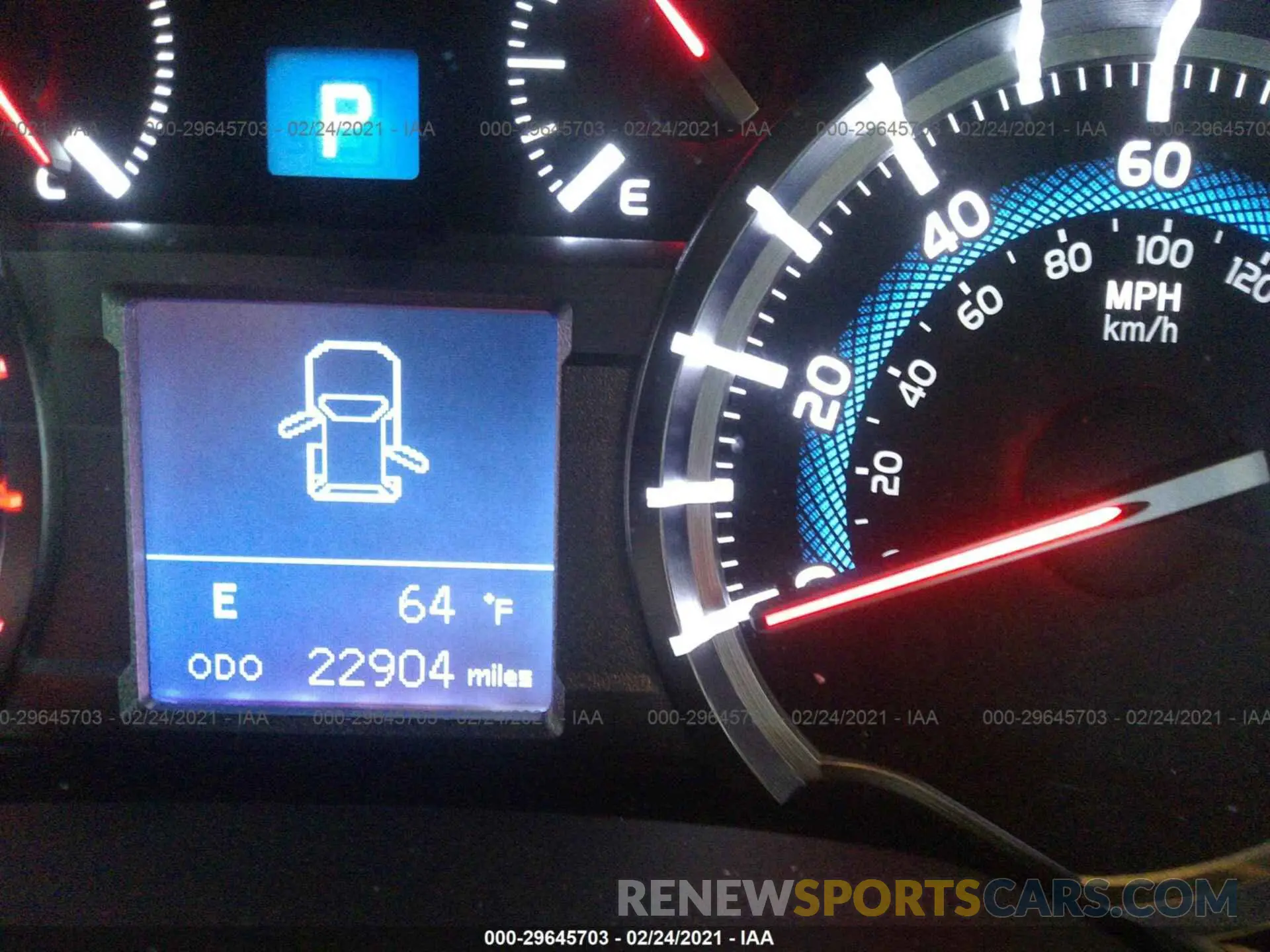 7 Фотография поврежденного автомобиля JTEBU5JR8K5701846 TOYOTA 4RUNNER 2019