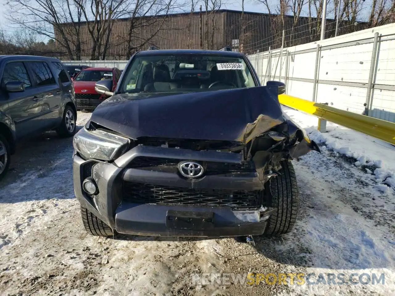 5 Photograph of a damaged car JTEBU5JR8K5702088 TOYOTA 4RUNNER 2019