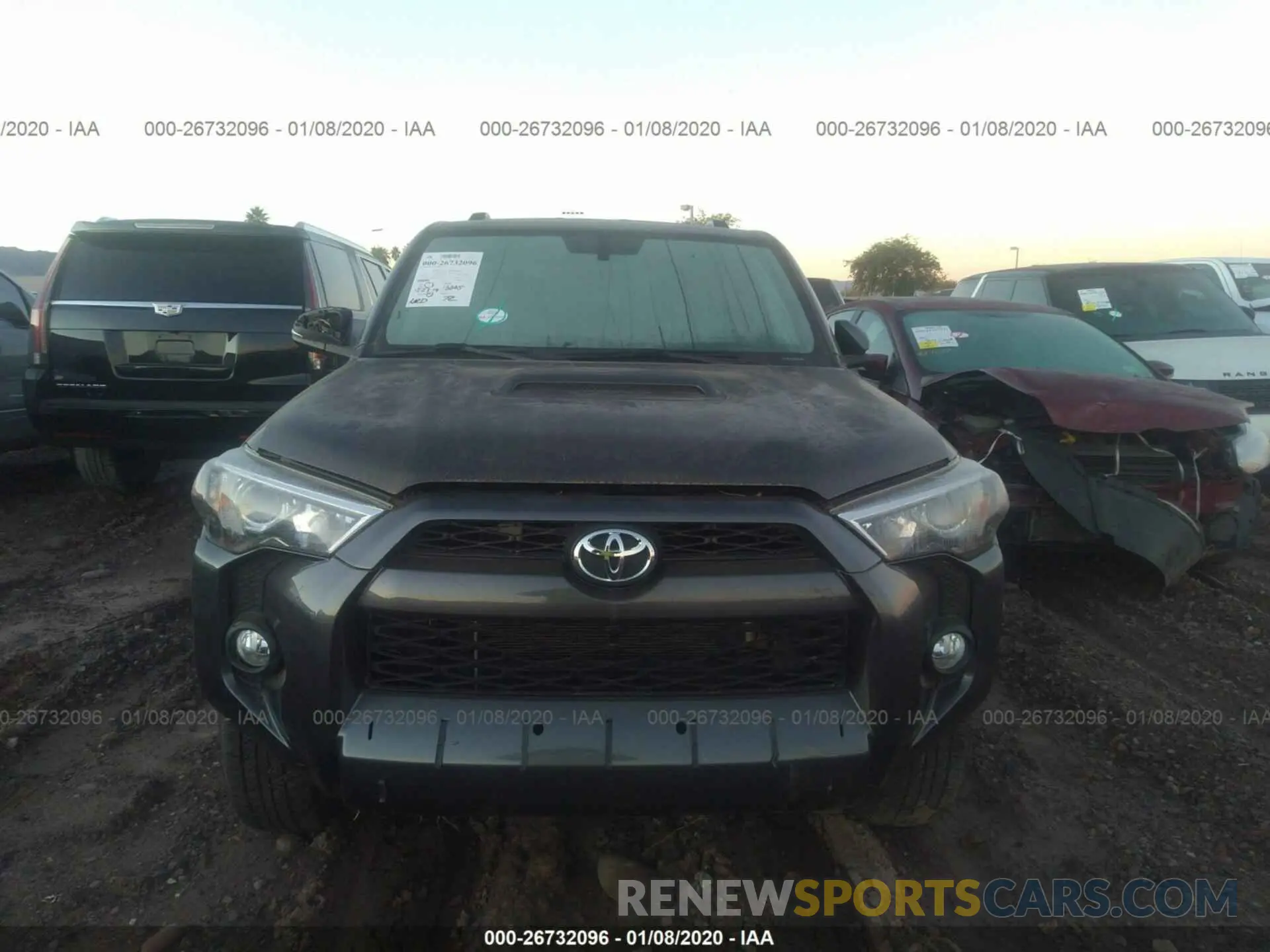 6 Photograph of a damaged car JTEBU5JR9K5644914 TOYOTA 4RUNNER 2019