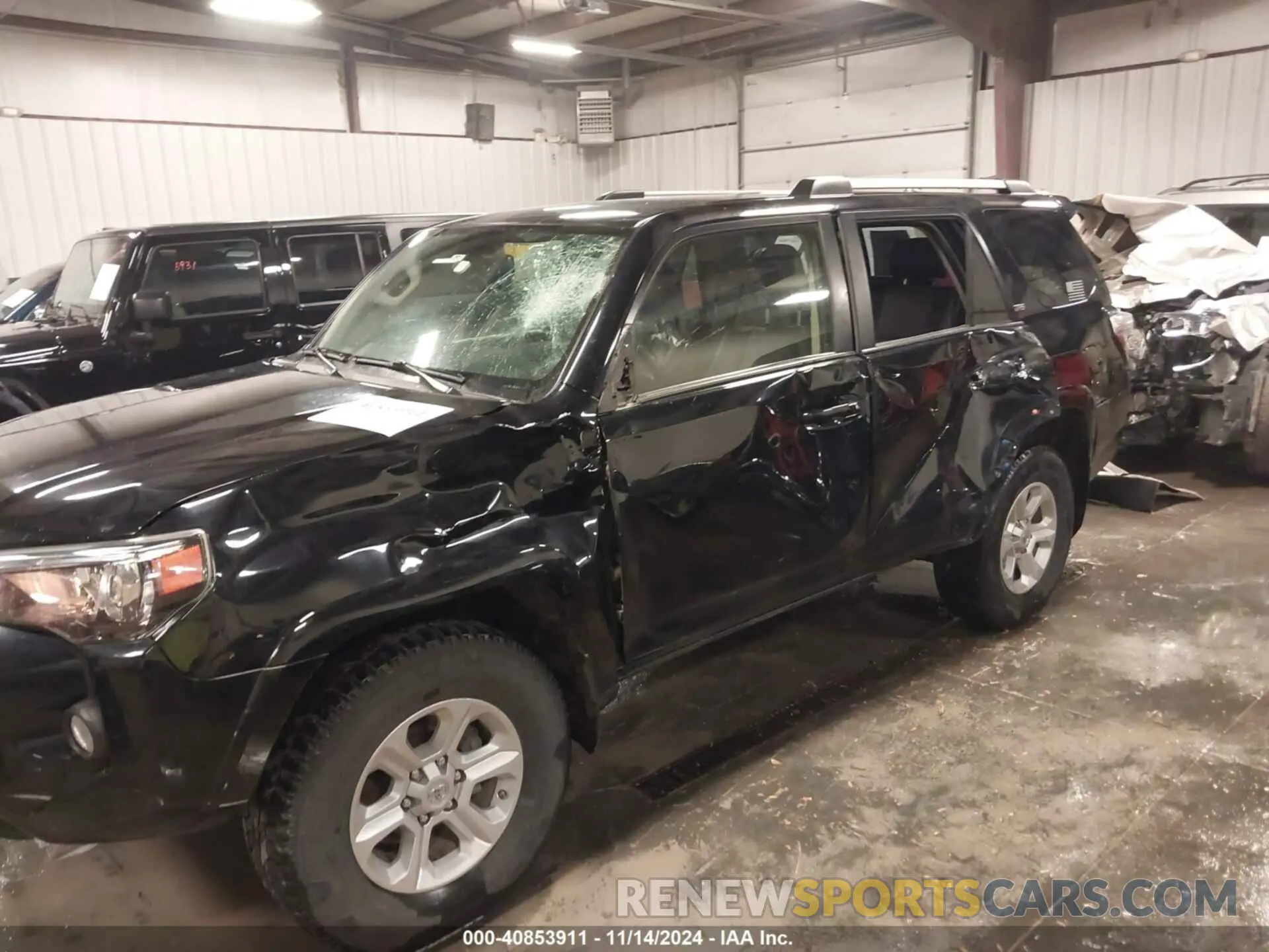 6 Фотография поврежденного автомобиля JTEBU5JR9K5678934 TOYOTA 4RUNNER 2019