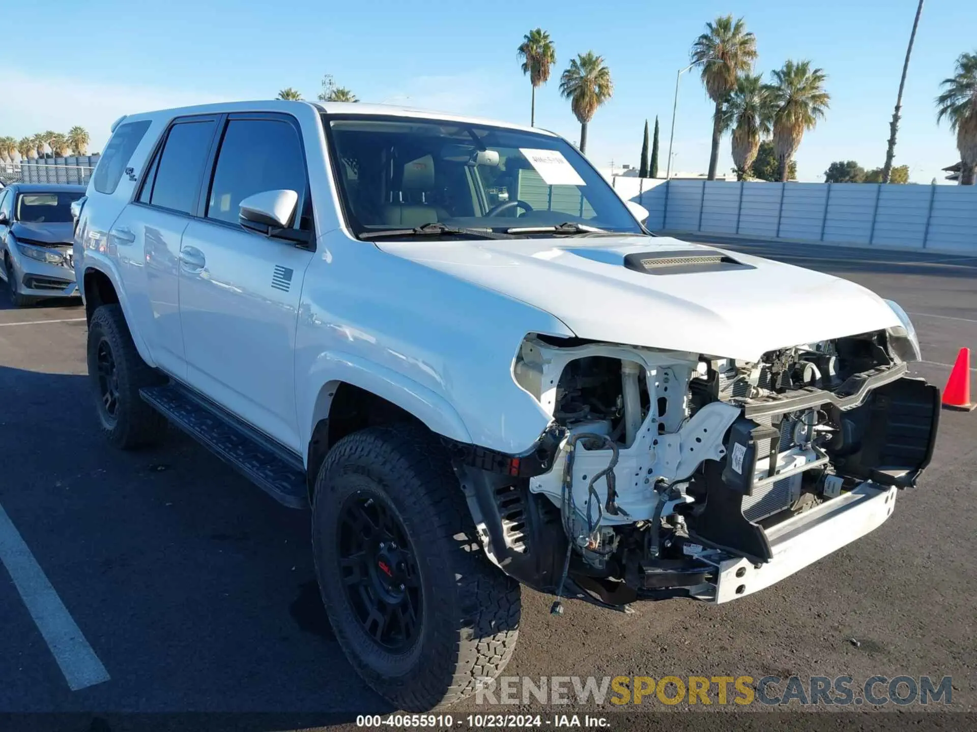 1 Photograph of a damaged car JTEBU5JR9K5699024 TOYOTA 4RUNNER 2019