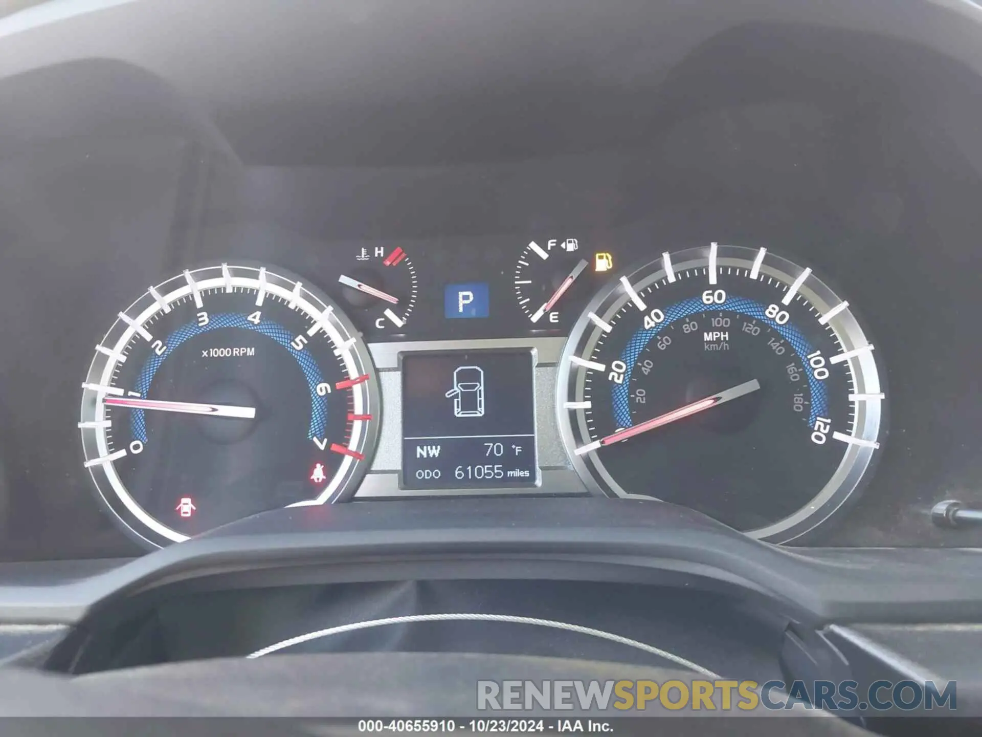 6 Photograph of a damaged car JTEBU5JR9K5699024 TOYOTA 4RUNNER 2019