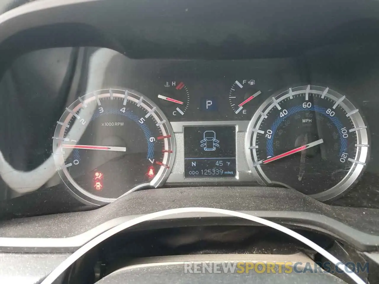 9 Photograph of a damaged car JTEBU5JR9K5720616 TOYOTA 4RUNNER 2019