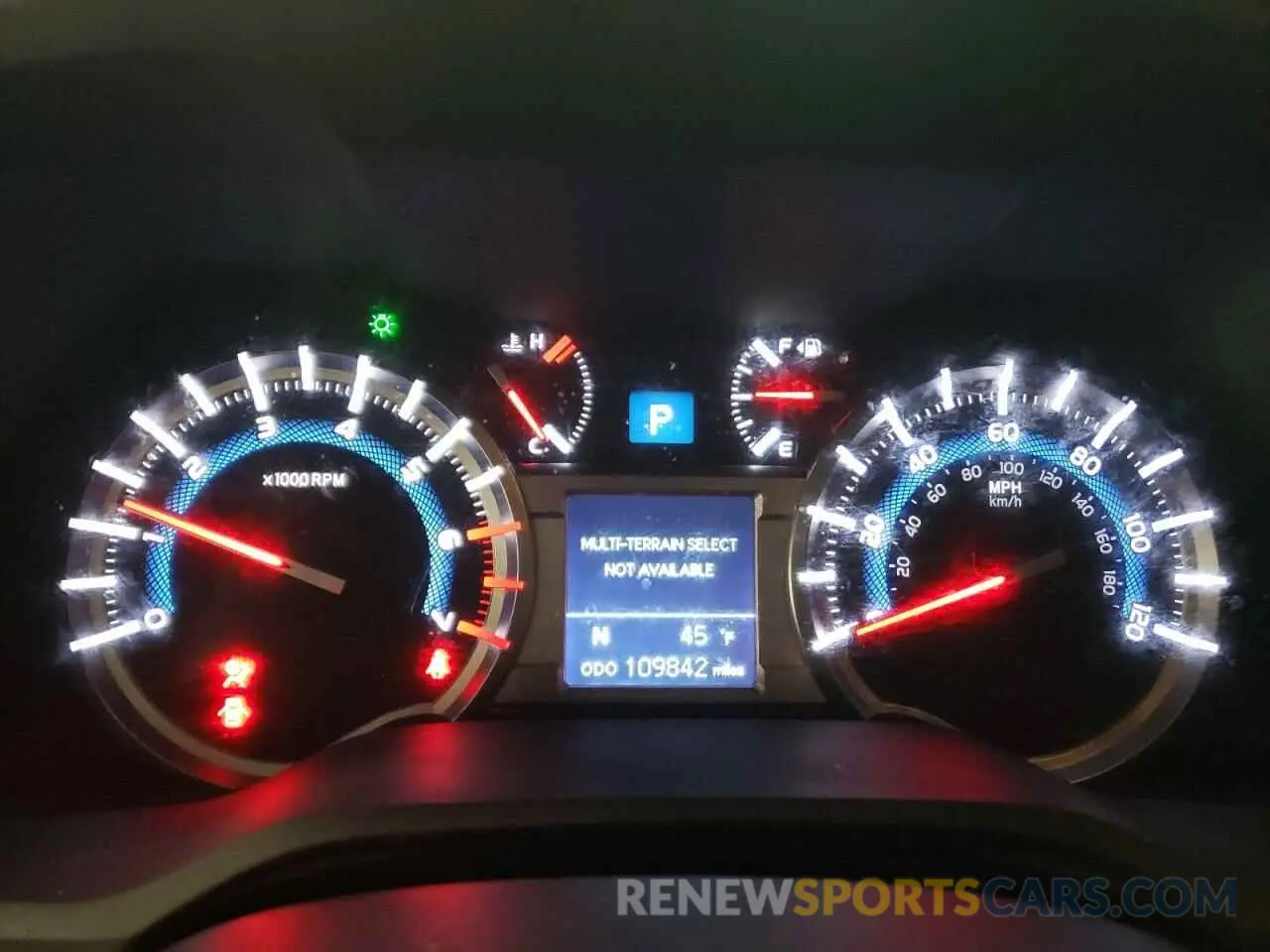 9 Photograph of a damaged car JTEBU5JRXK5612540 TOYOTA 4RUNNER 2019