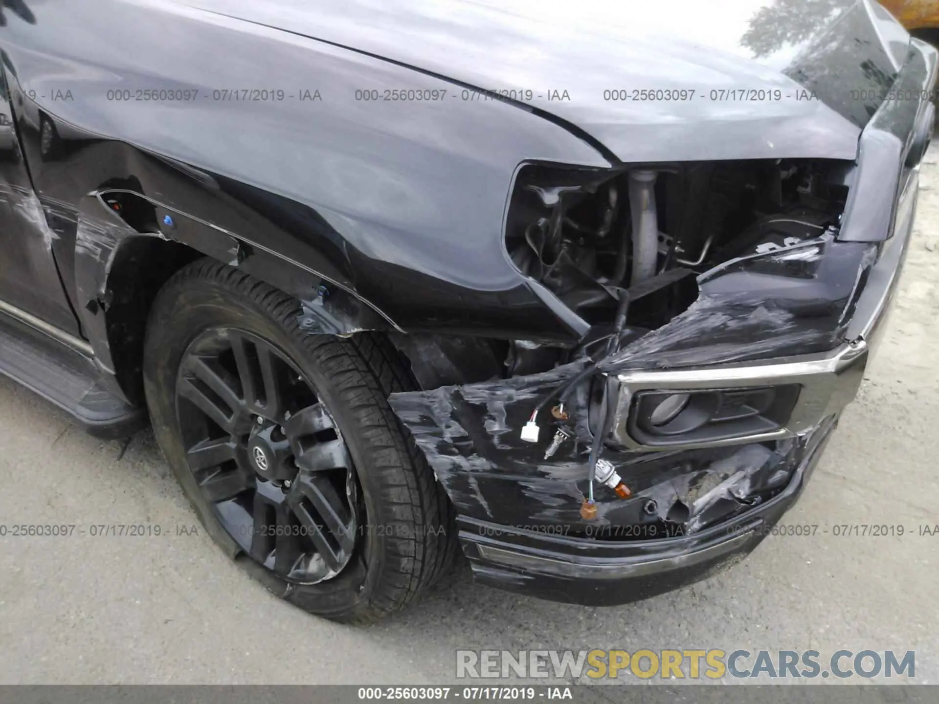 6 Photograph of a damaged car JTEBU5JRXK5632996 TOYOTA 4RUNNER 2019