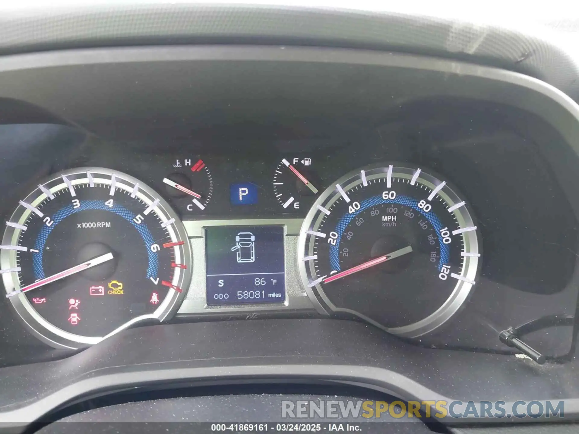 7 Фотография поврежденного автомобиля JTEBU5JRXK5638880 TOYOTA 4RUNNER 2019