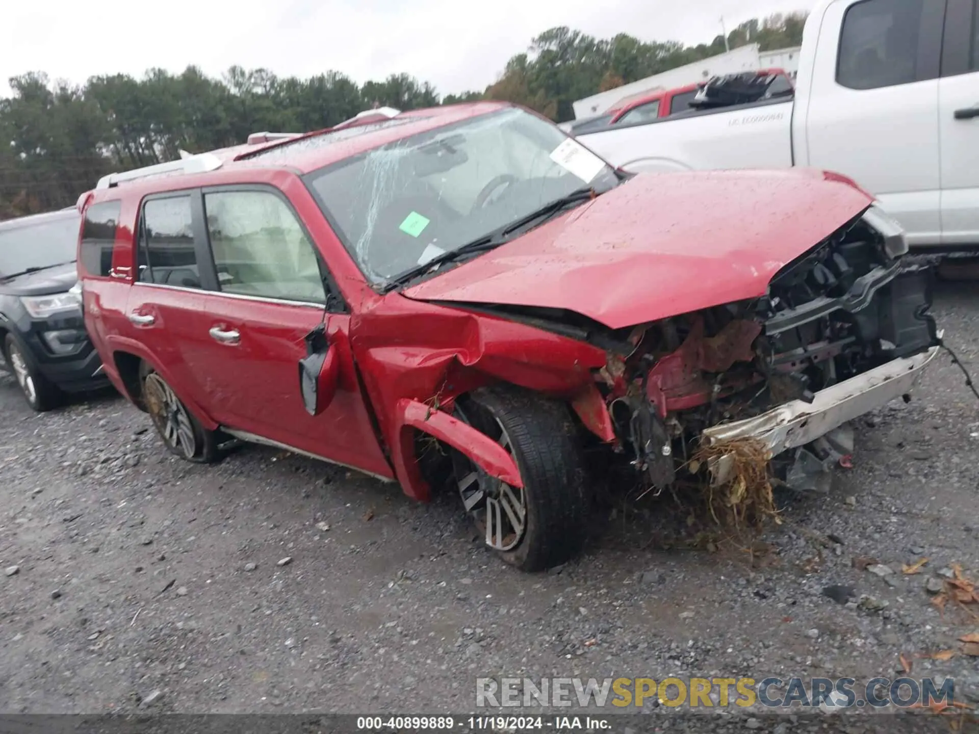 1 Фотография поврежденного автомобиля JTEBU5JRXK5653668 TOYOTA 4RUNNER 2019