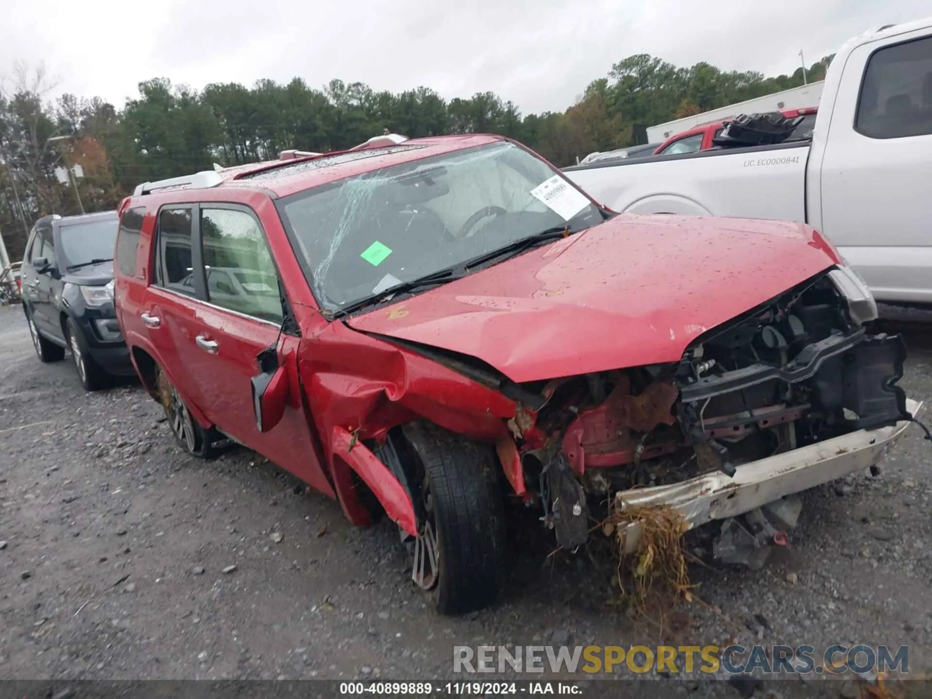6 Фотография поврежденного автомобиля JTEBU5JRXK5653668 TOYOTA 4RUNNER 2019