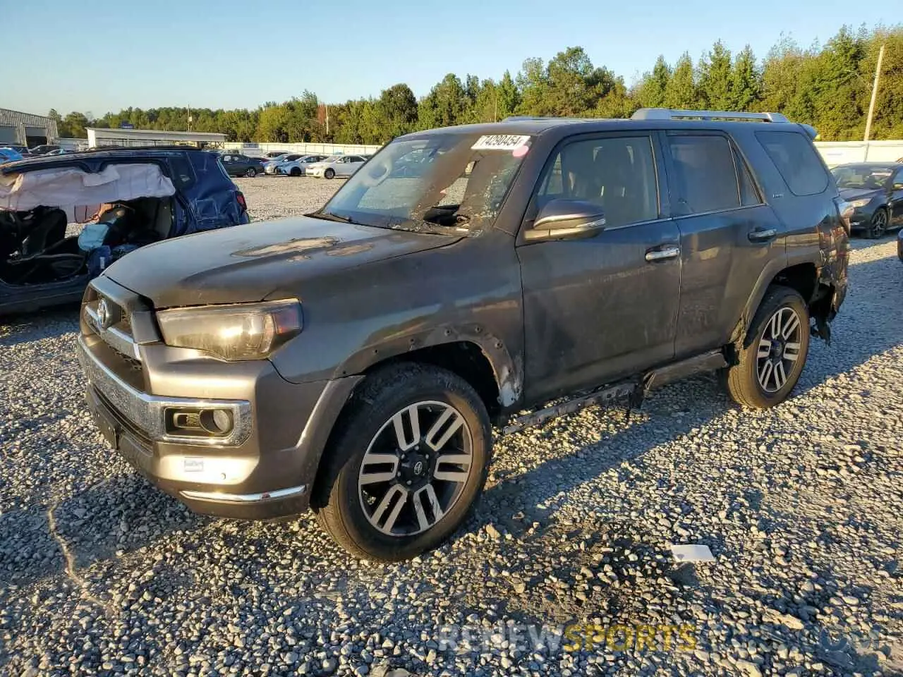 1 Фотография поврежденного автомобиля JTEBU5JRXK5717577 TOYOTA 4RUNNER 2019