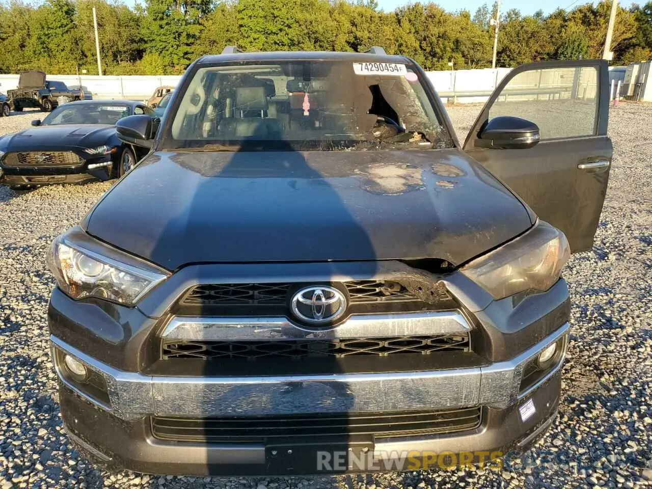 11 Фотография поврежденного автомобиля JTEBU5JRXK5717577 TOYOTA 4RUNNER 2019