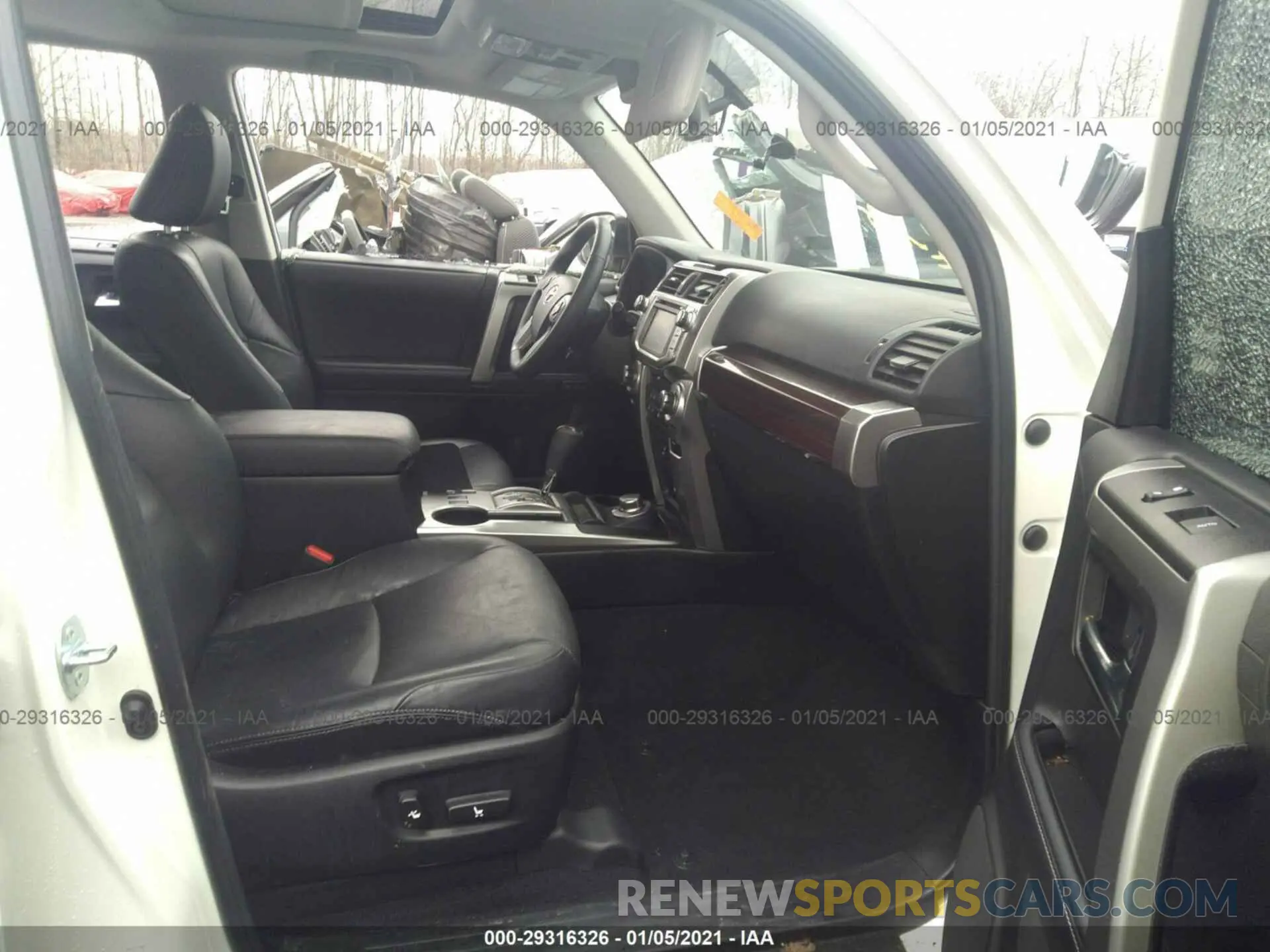 5 Photograph of a damaged car JTEBU5JRXK5719393 TOYOTA 4RUNNER 2019