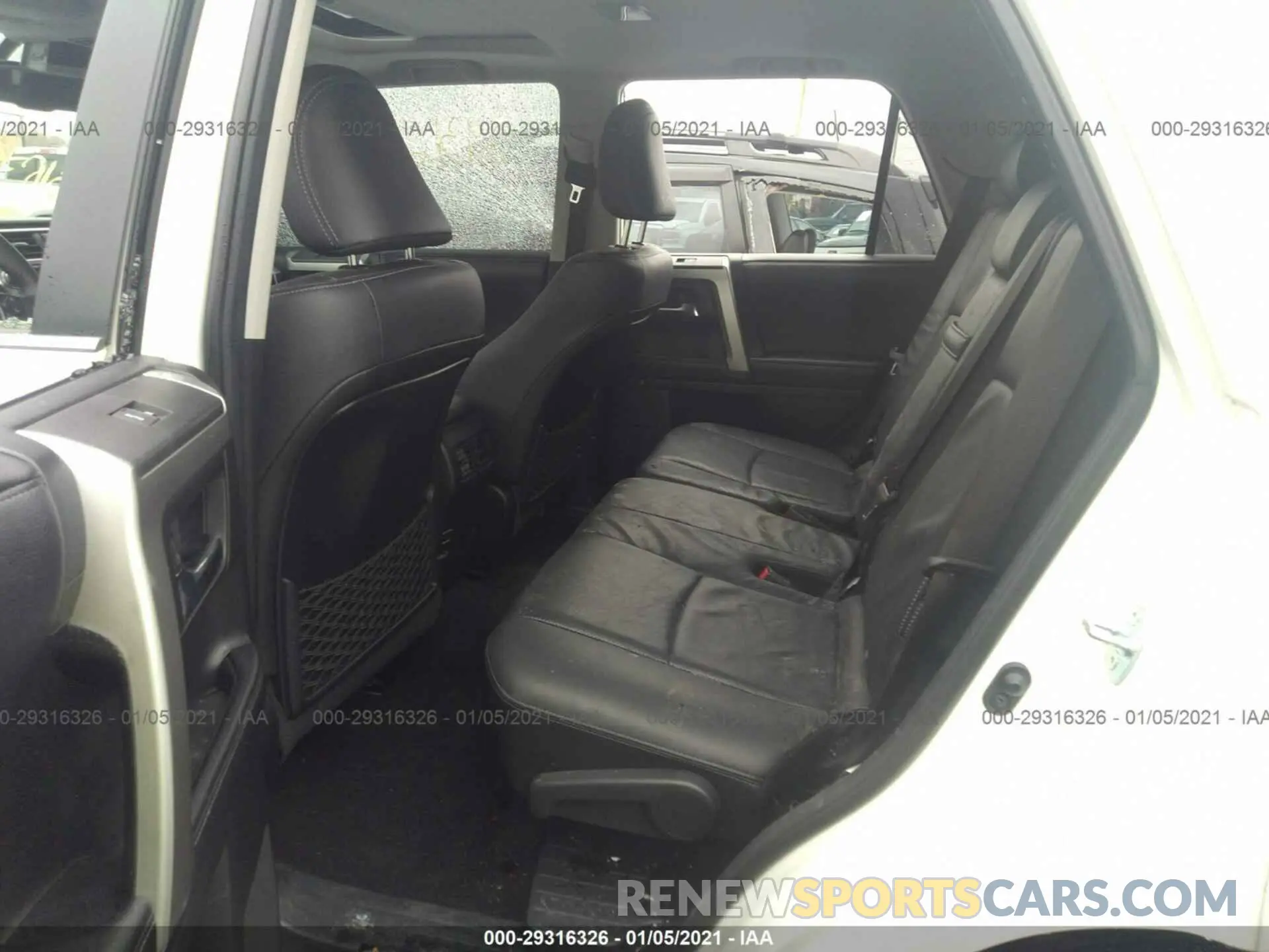 8 Photograph of a damaged car JTEBU5JRXK5719393 TOYOTA 4RUNNER 2019