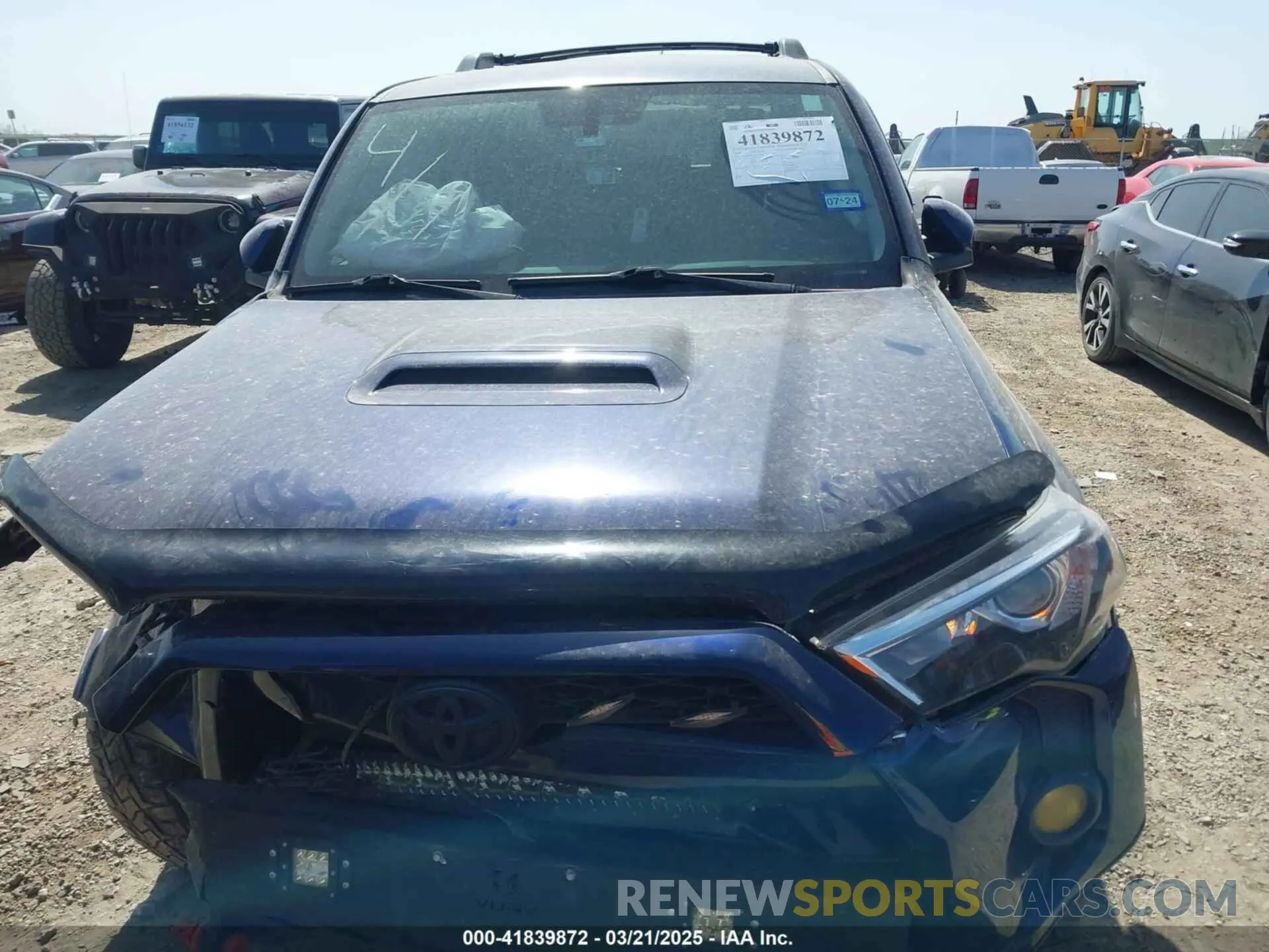 12 Photograph of a damaged car JTEBU5JRXK5721483 TOYOTA 4RUNNER 2019