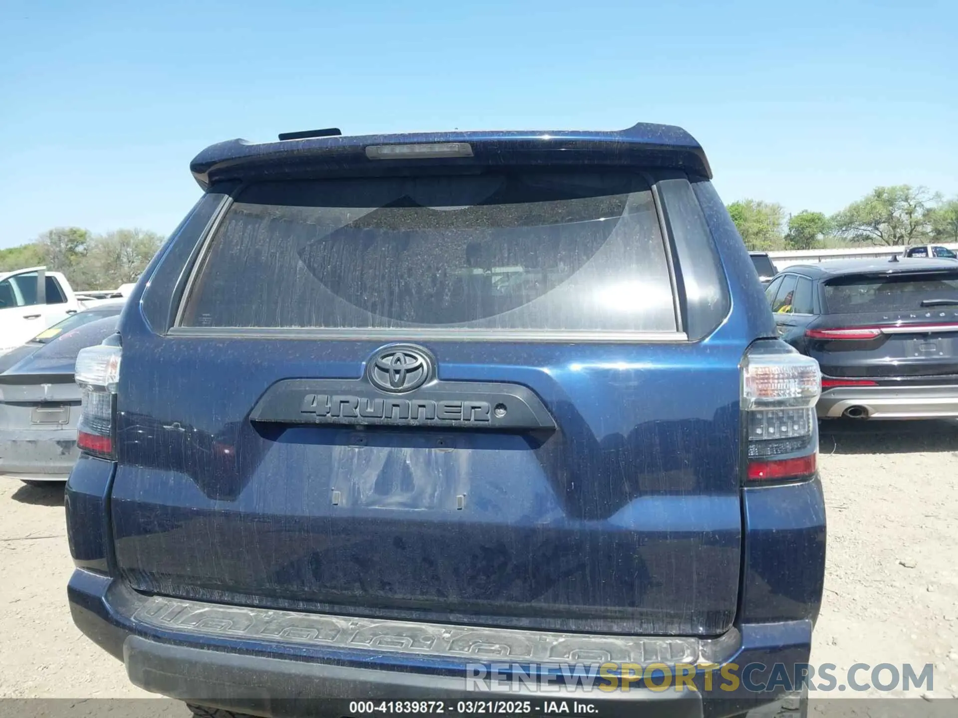 16 Photograph of a damaged car JTEBU5JRXK5721483 TOYOTA 4RUNNER 2019