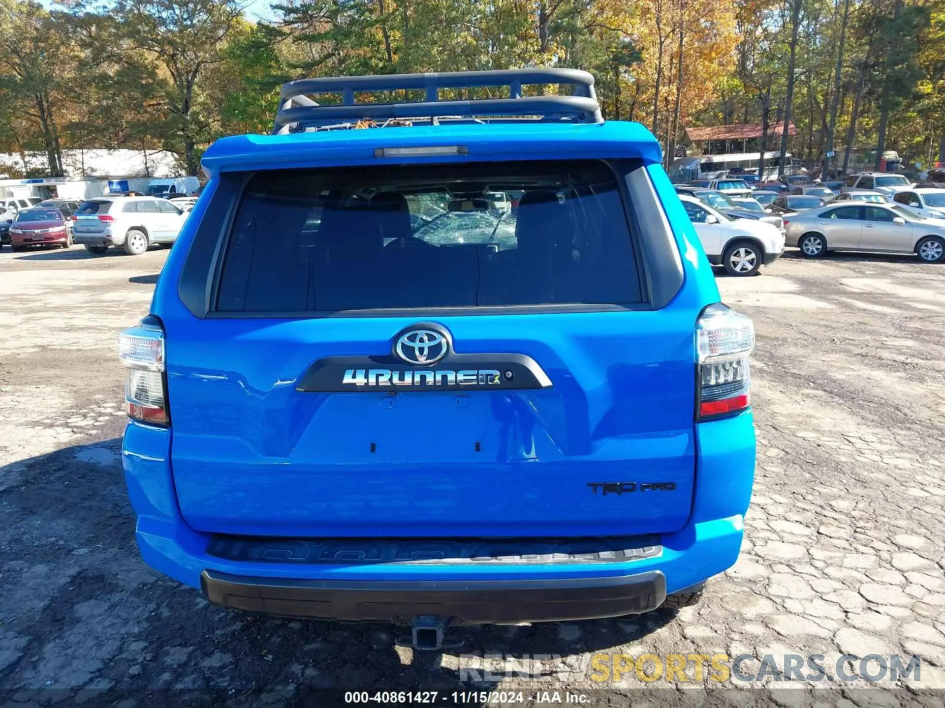 16 Photograph of a damaged car JTEBU5JRXK5722987 TOYOTA 4RUNNER 2019