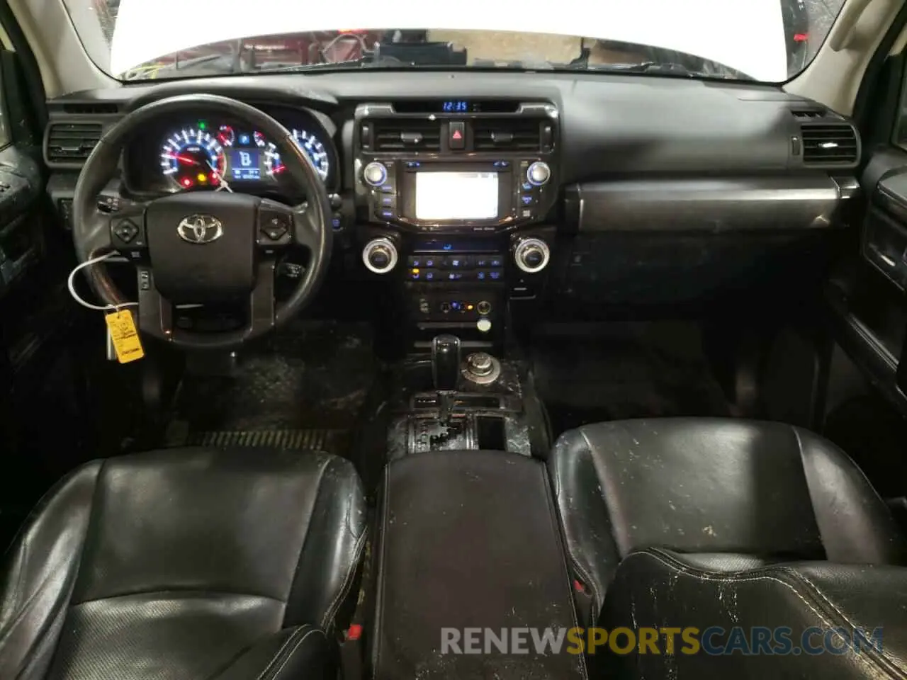 8 Photograph of a damaged car JTEBU5JRXK5732676 TOYOTA 4RUNNER 2019