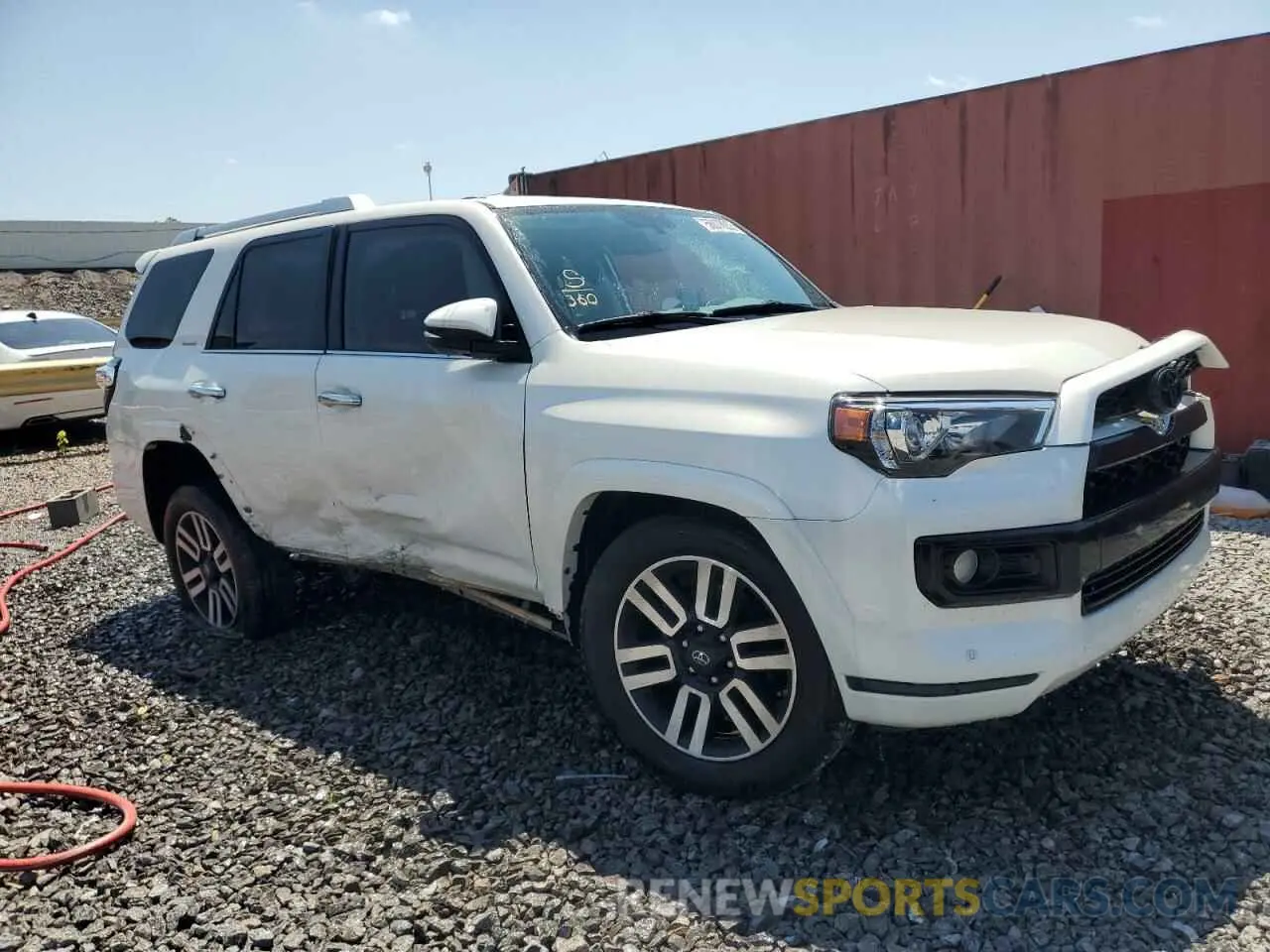 4 Photograph of a damaged car JTEZU5JR0K5200867 TOYOTA 4RUNNER 2019