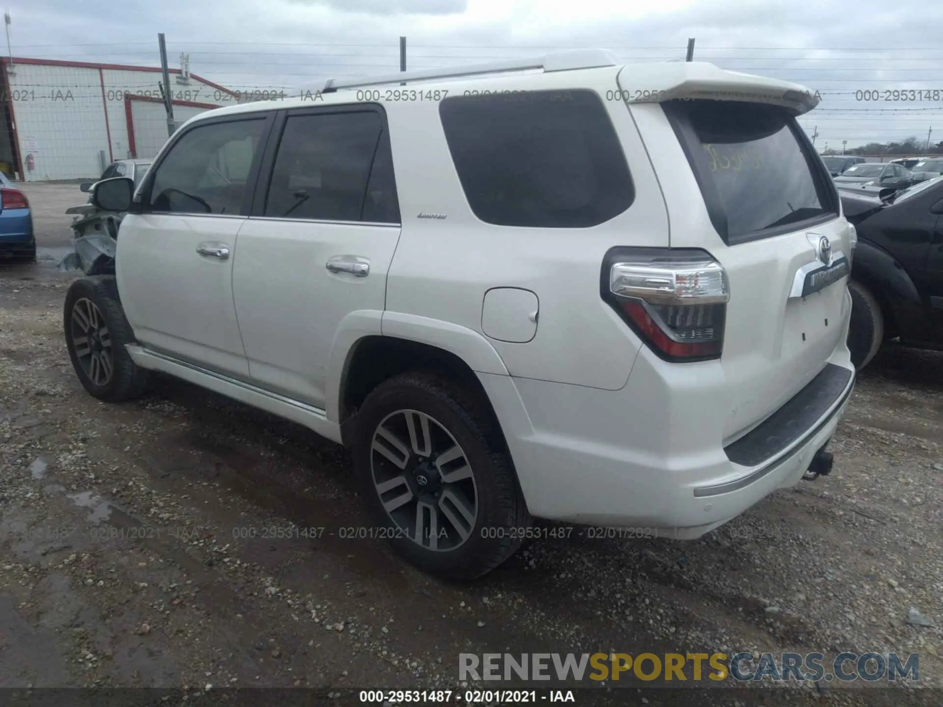3 Photograph of a damaged car JTEZU5JR1K5199549 TOYOTA 4RUNNER 2019