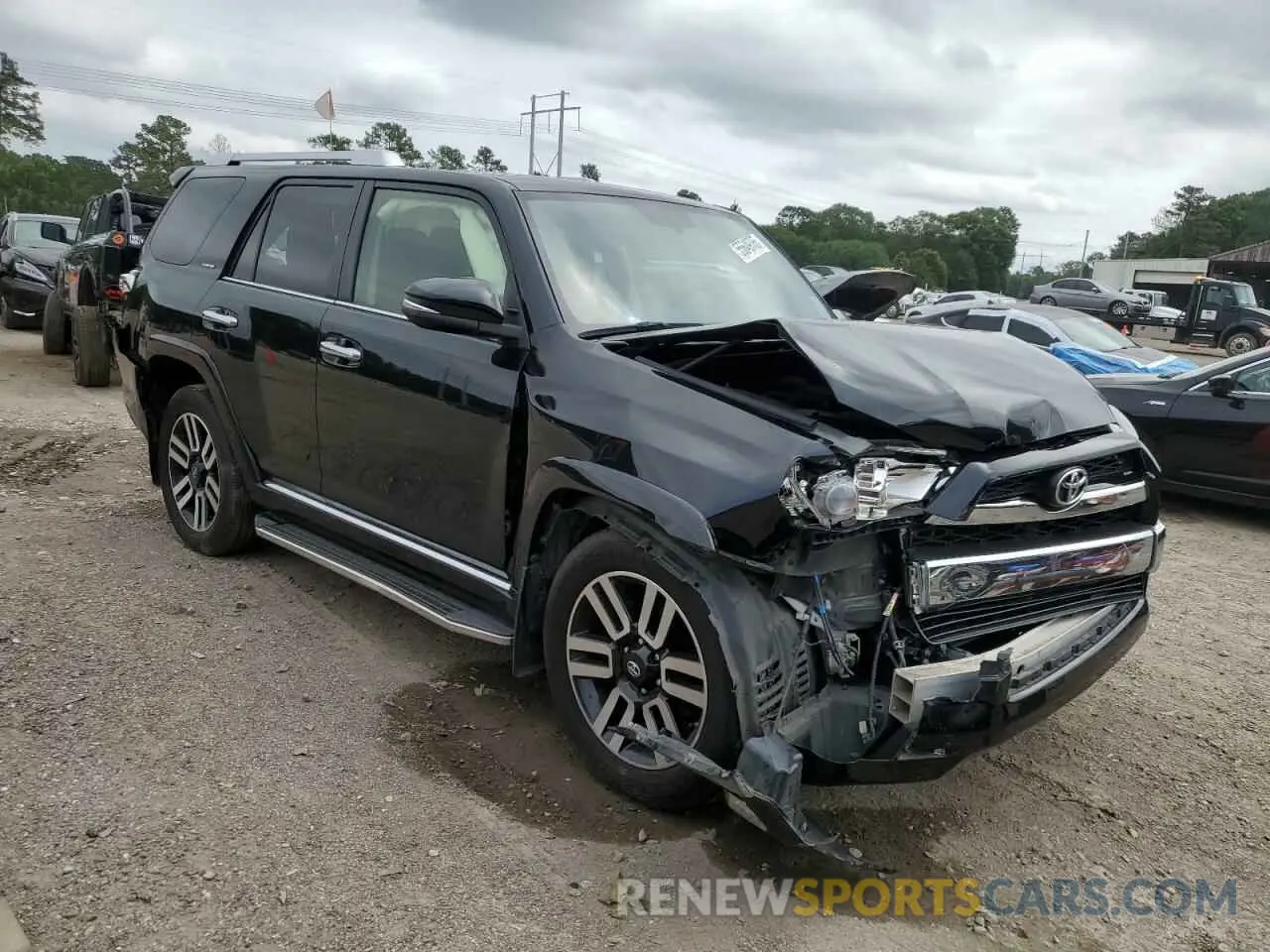 4 Фотография поврежденного автомобиля JTEZU5JR1K5206306 TOYOTA 4RUNNER 2019