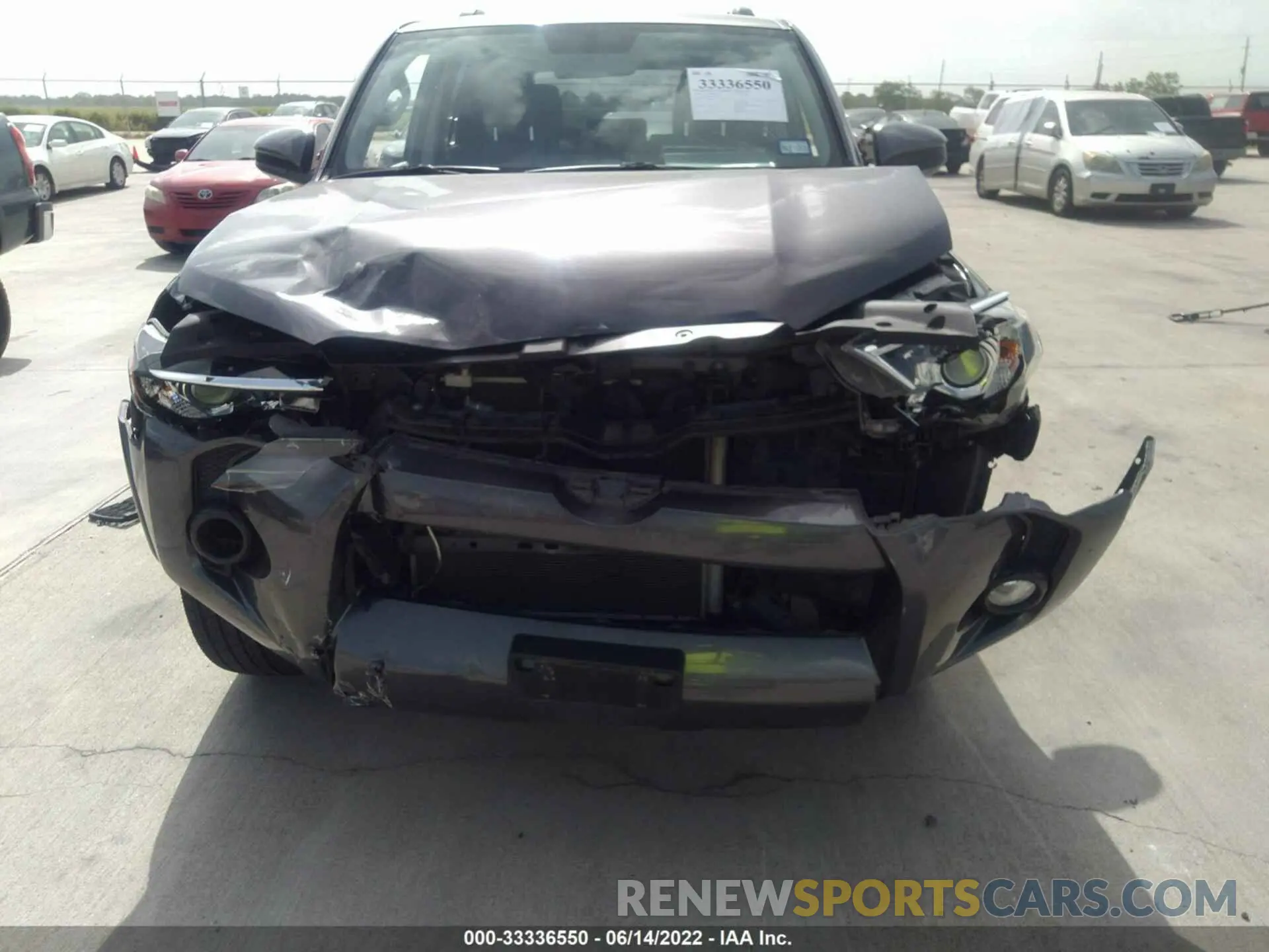 6 Photograph of a damaged car JTEZU5JR3K5194403 TOYOTA 4RUNNER 2019