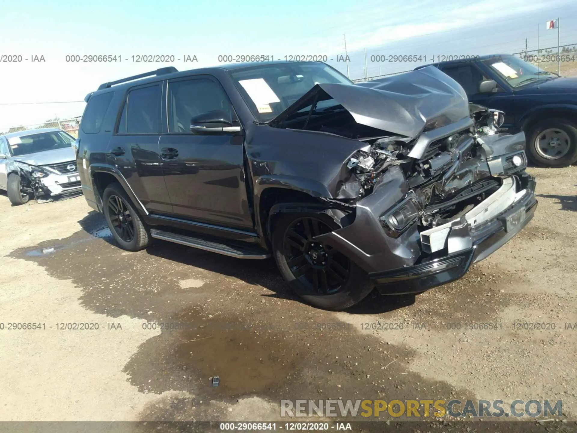 1 Photograph of a damaged car JTEZU5JR4K5204470 TOYOTA 4RUNNER 2019