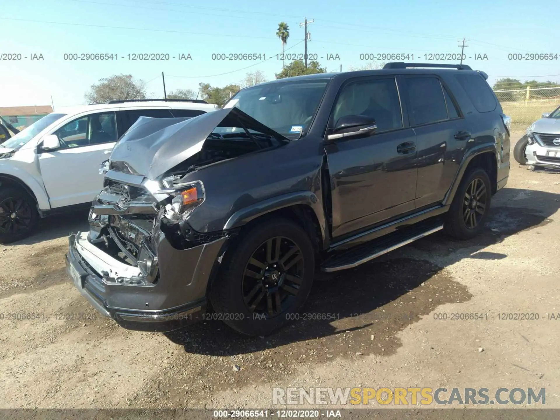 2 Photograph of a damaged car JTEZU5JR4K5204470 TOYOTA 4RUNNER 2019
