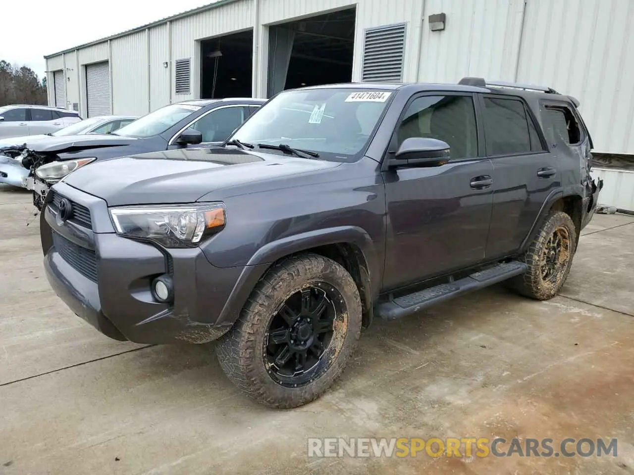 1 Фотография поврежденного автомобиля JTEZU5JR4K5210253 TOYOTA 4RUNNER 2019