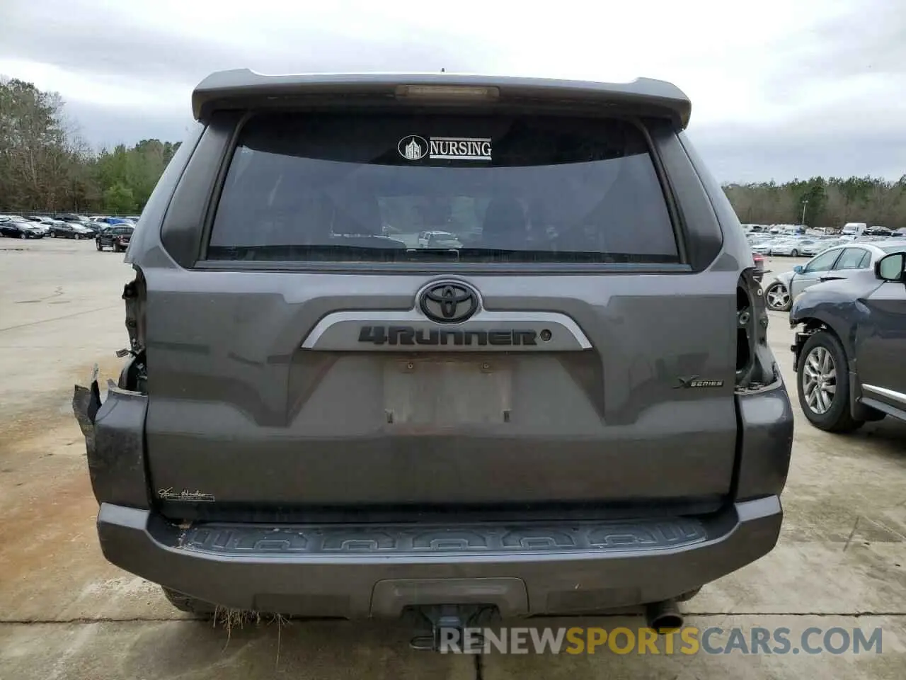 6 Фотография поврежденного автомобиля JTEZU5JR4K5210253 TOYOTA 4RUNNER 2019