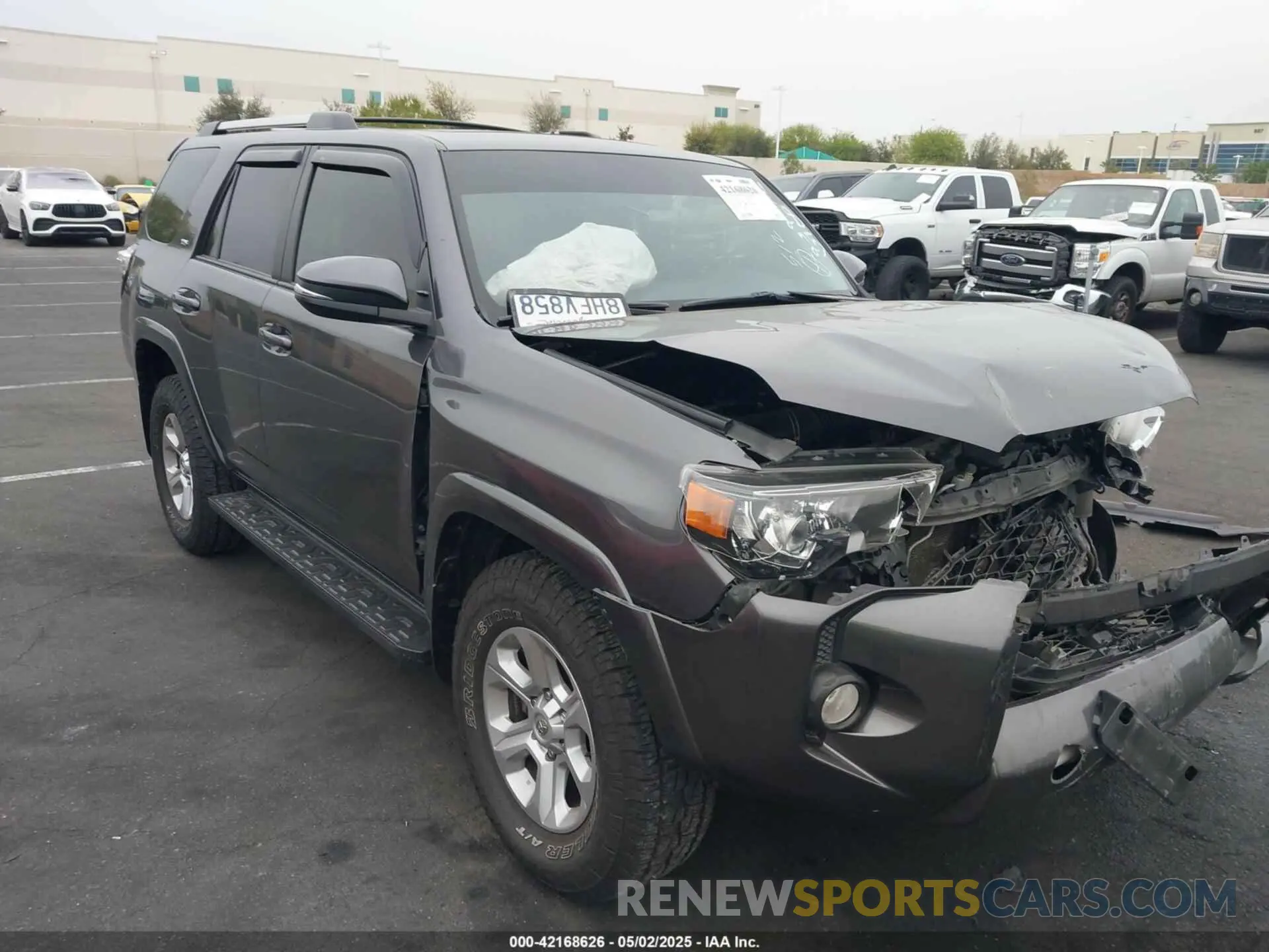 1 Photograph of a damaged car JTEZU5JR6K5200159 TOYOTA 4RUNNER 2019