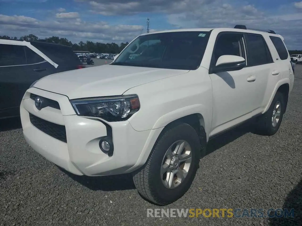 1 Photograph of a damaged car JTEZU5JR6K5206642 TOYOTA 4RUNNER 2019
