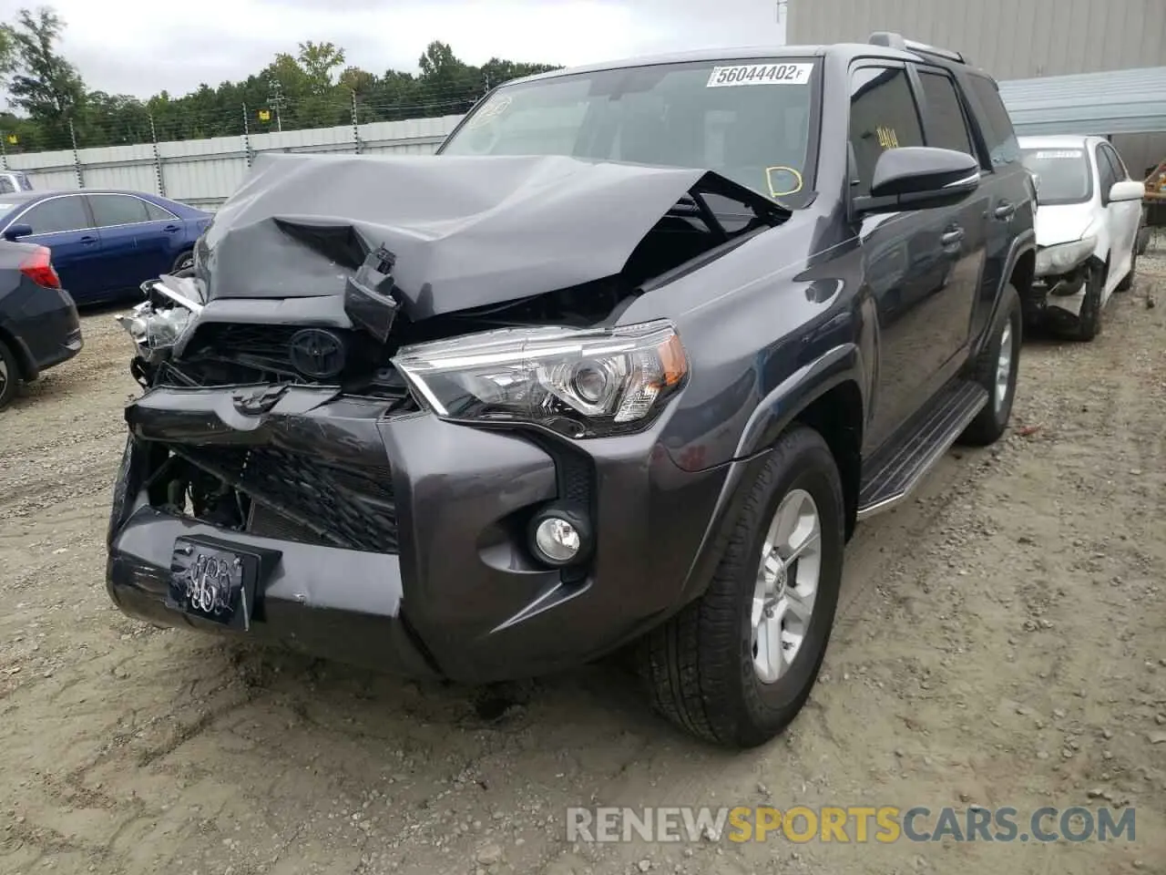 2 Photograph of a damaged car JTEZU5JR6K5211176 TOYOTA 4RUNNER 2019