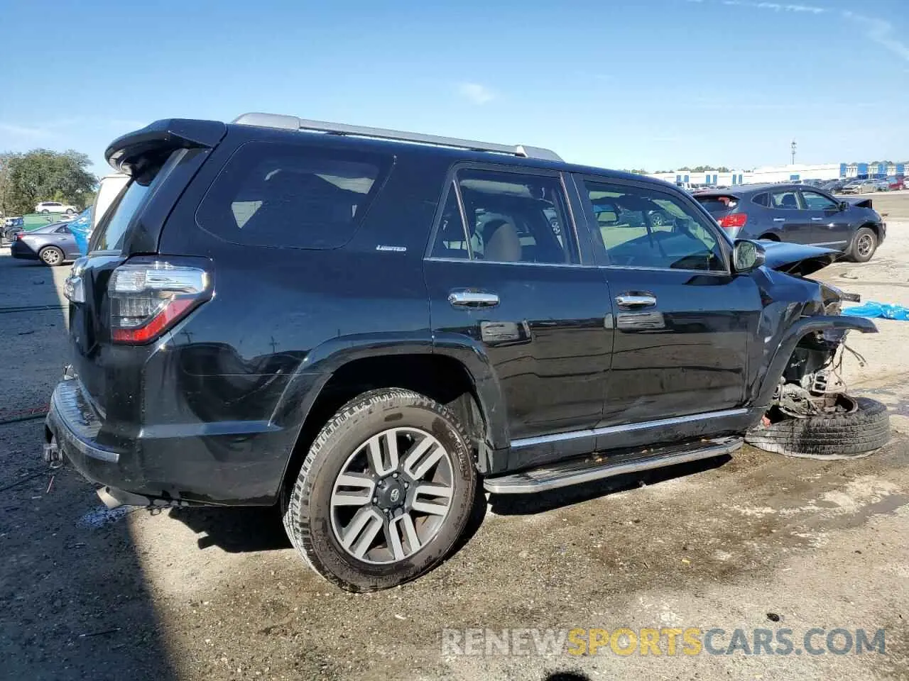 3 Фотография поврежденного автомобиля JTEZU5JR8K5199130 TOYOTA 4RUNNER 2019