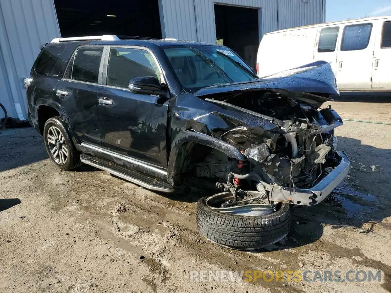 4 Фотография поврежденного автомобиля JTEZU5JR8K5199130 TOYOTA 4RUNNER 2019
