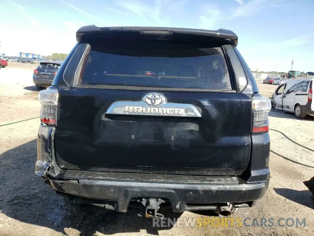 6 Фотография поврежденного автомобиля JTEZU5JR8K5199130 TOYOTA 4RUNNER 2019