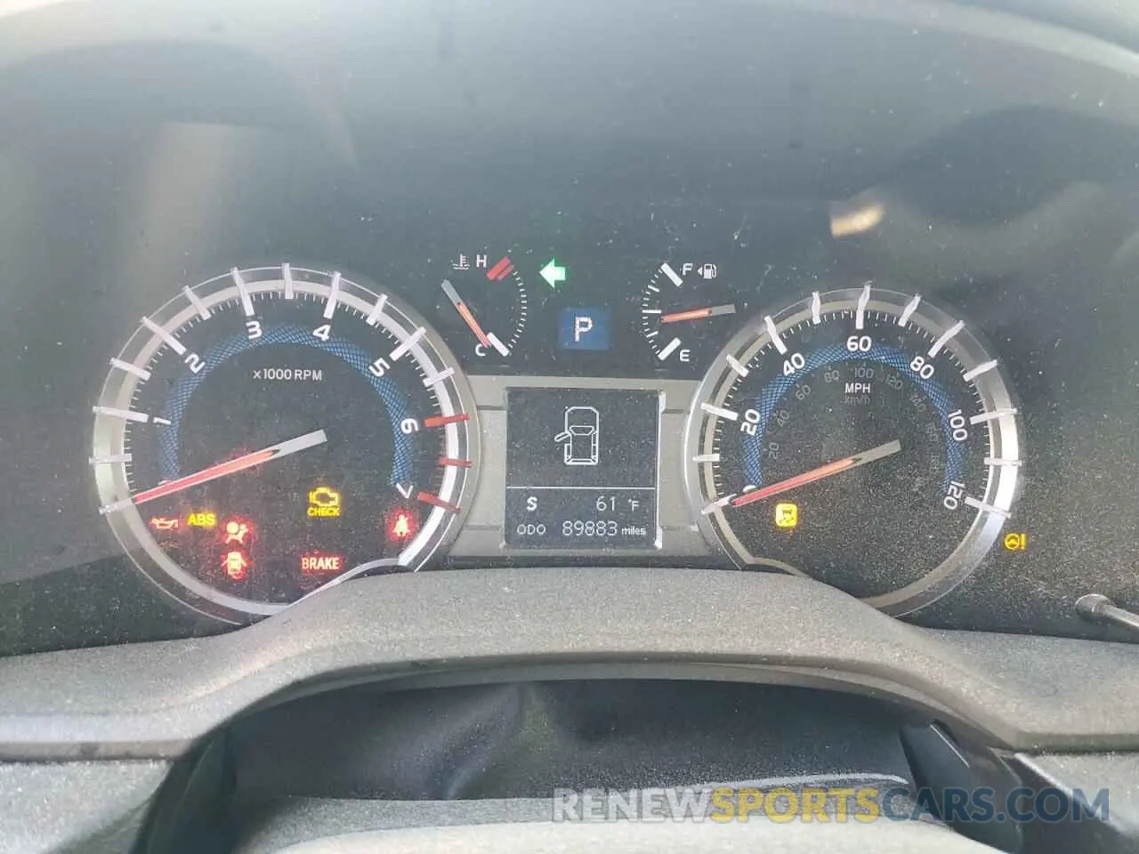 9 Фотография поврежденного автомобиля JTEZU5JR8K5199130 TOYOTA 4RUNNER 2019