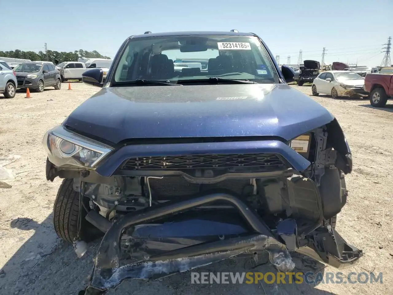 5 Фотография поврежденного автомобиля JTEZU5JR8K5210109 TOYOTA 4RUNNER 2019