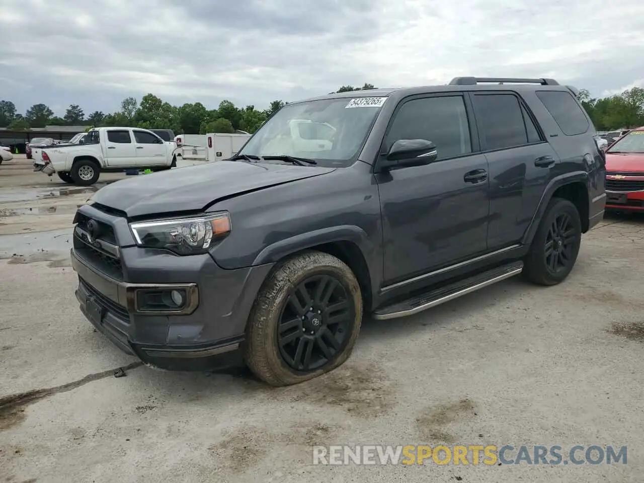 1 Photograph of a damaged car JTEZU5JR9K5192543 TOYOTA 4RUNNER 2019