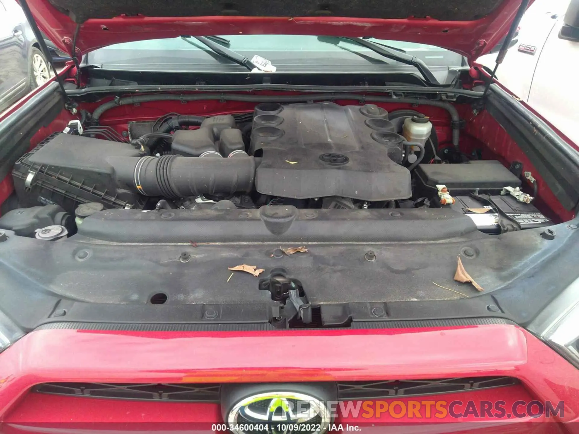 10 Фотография поврежденного автомобиля JTEZU5JR9K5193482 TOYOTA 4RUNNER 2019